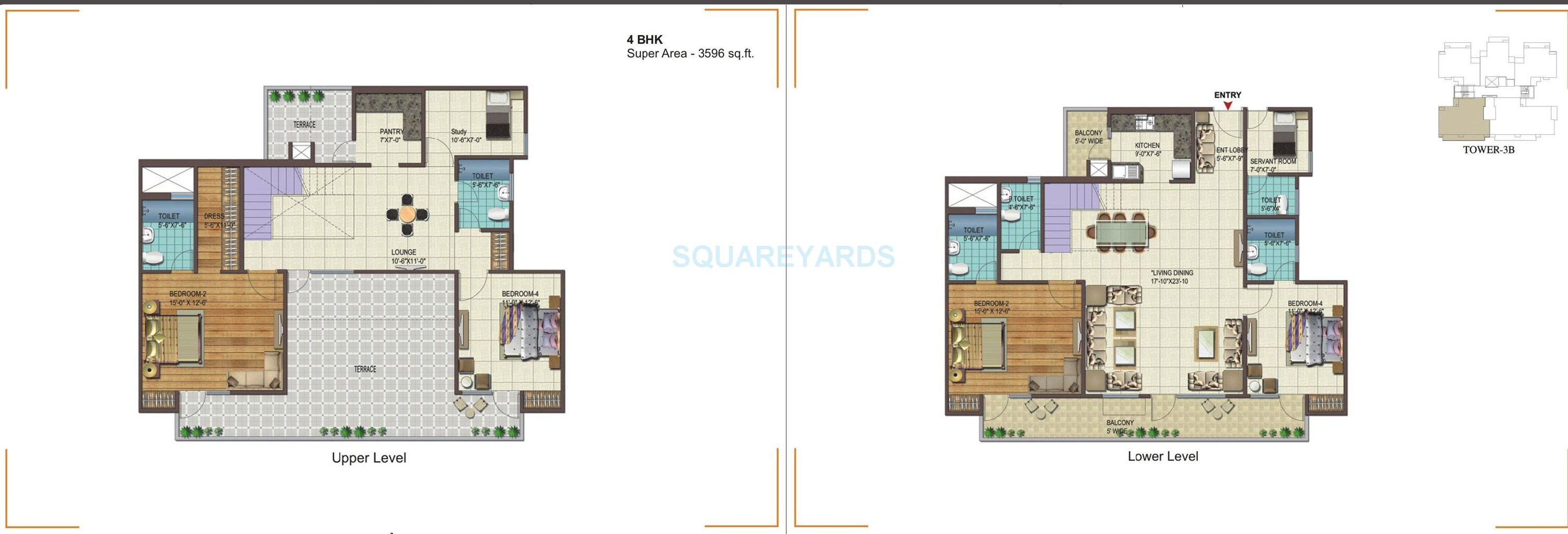 speedway avenue penthouse 4bhk 3596sqft 1