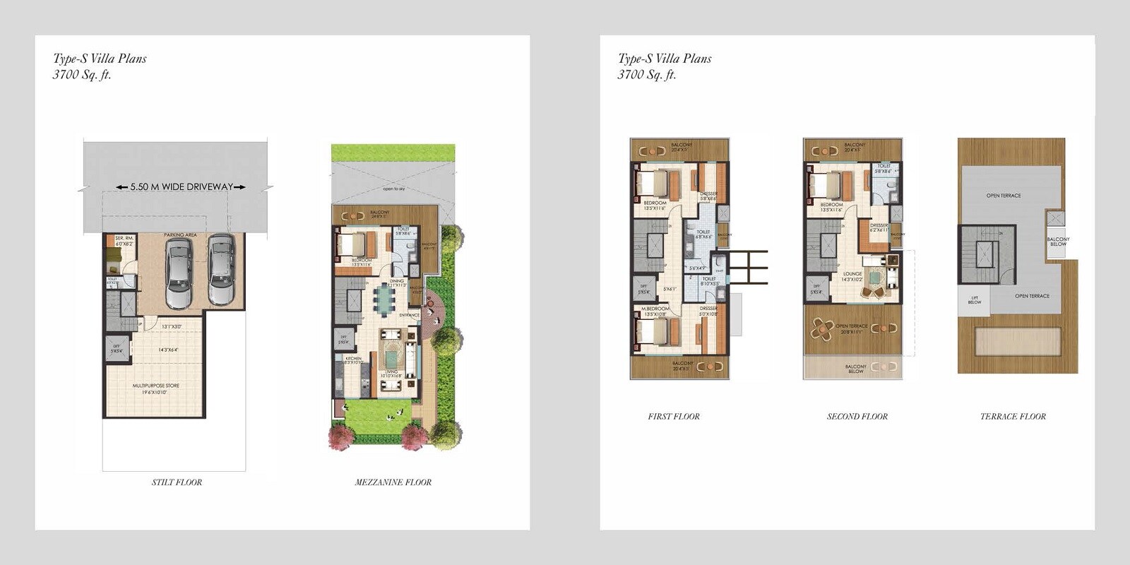 4 BHK 3700 Sq. Ft. Villa