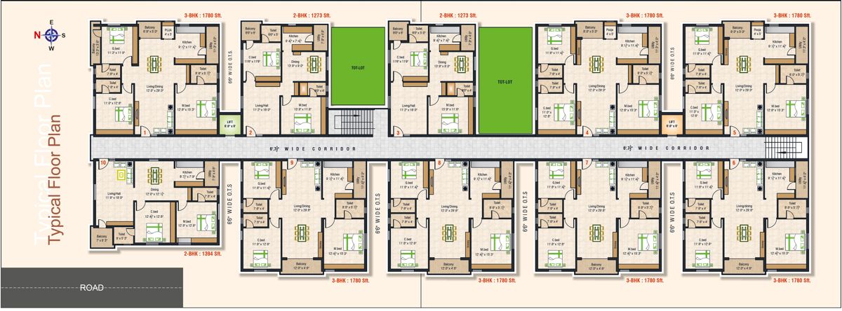 Akhila Prime Living Floor Plans