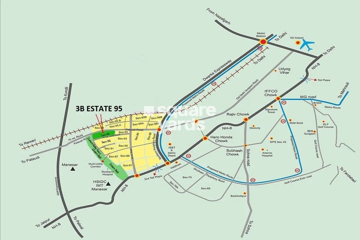 3B Estate 95 Location Image