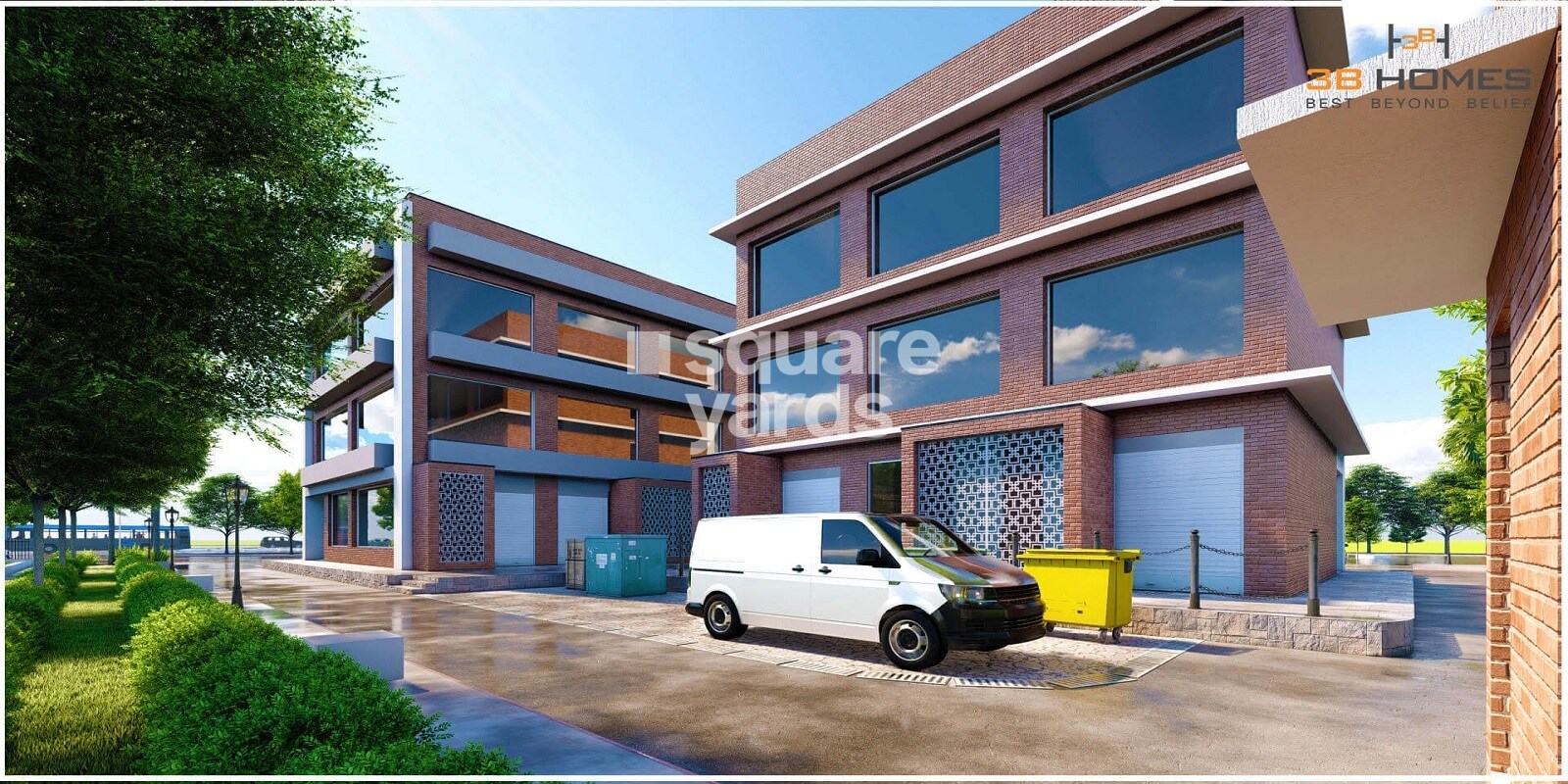 3B Homes Corner Hub Commercial Exteriors 3