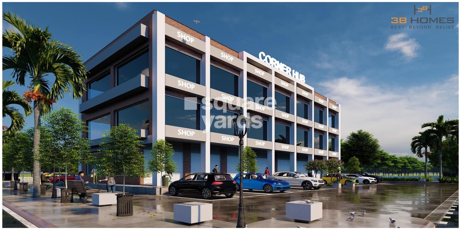 3B Homes Corner Hub