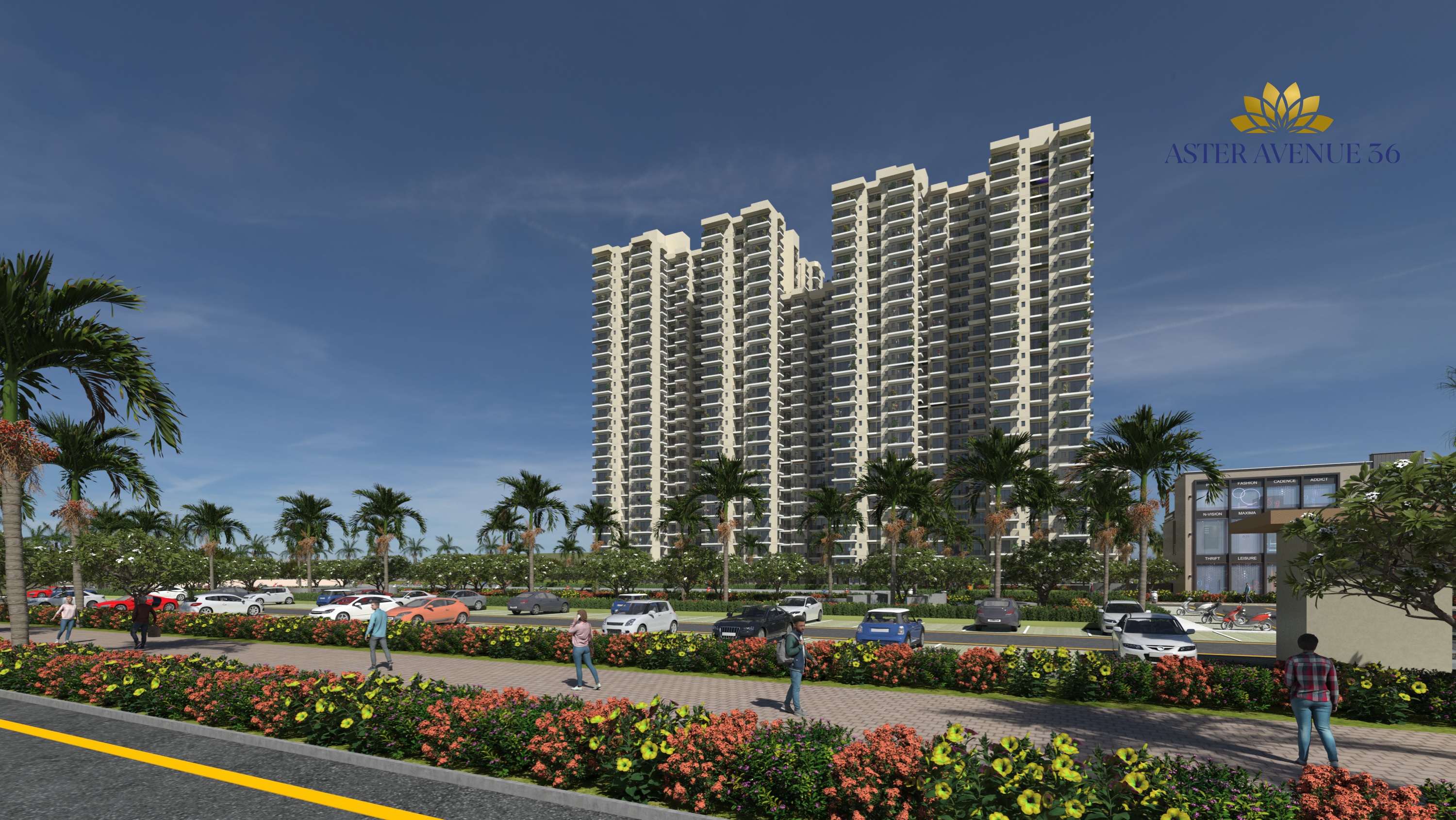 4S Aster Avenue 36 — a residential development in Sector 36, Gurgaon