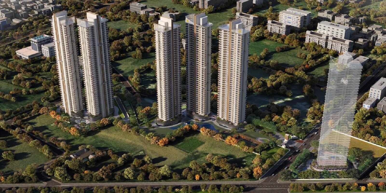 4S The Aurrum residential project in Sector 59
