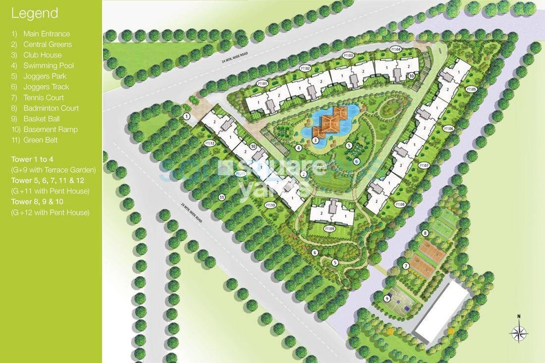 Emaar Palm Terraces Select Master Plan 1