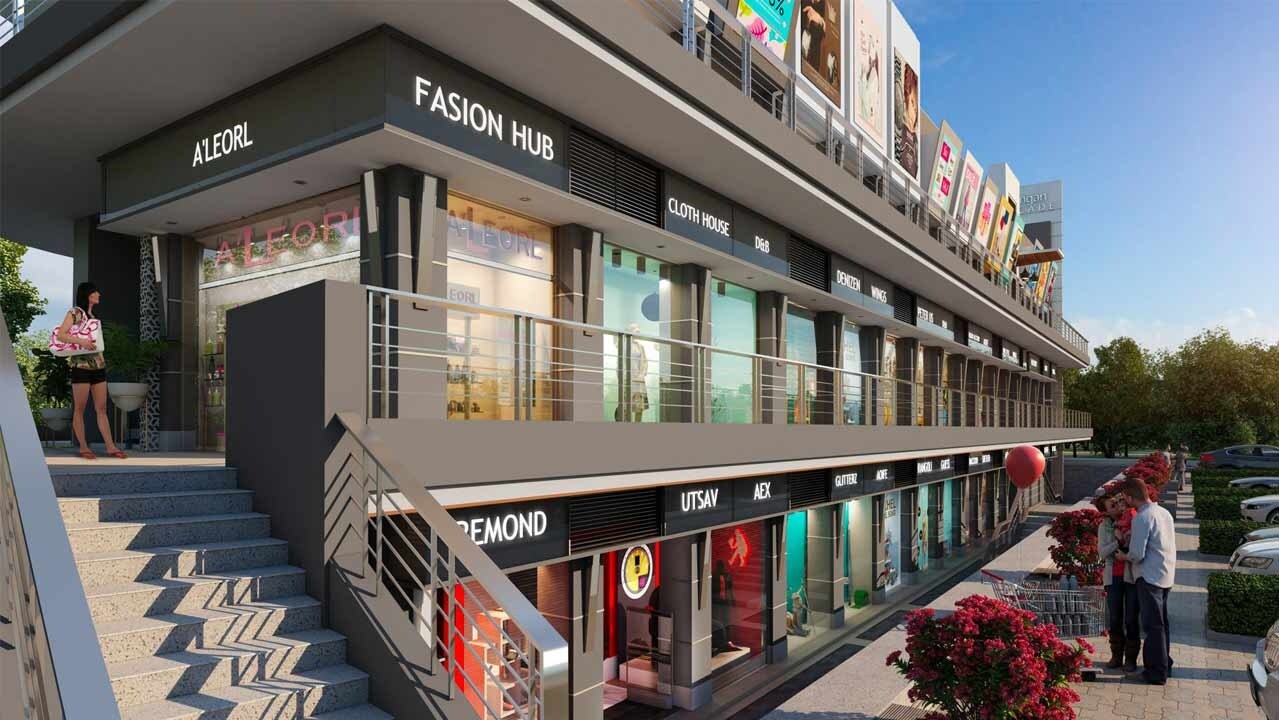 Adani Aangan Arcade Commercial Exteriors 1