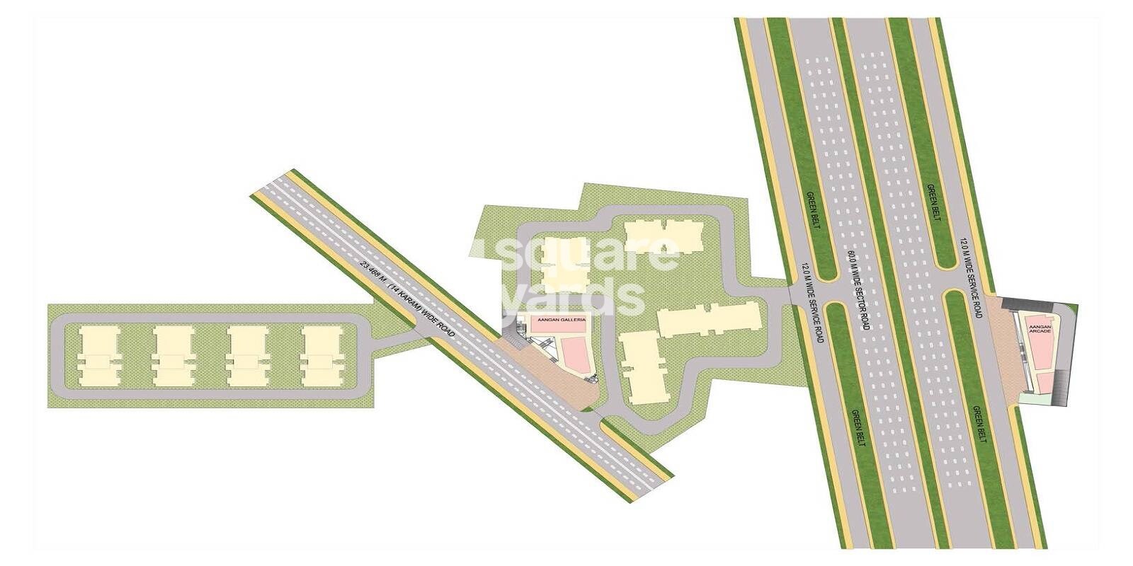 Adani Aangan Arcade Master Plan 1