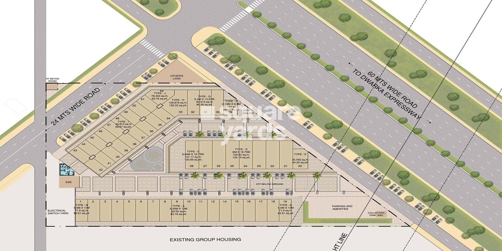 Adani Oyster Arcade Master Plan Image