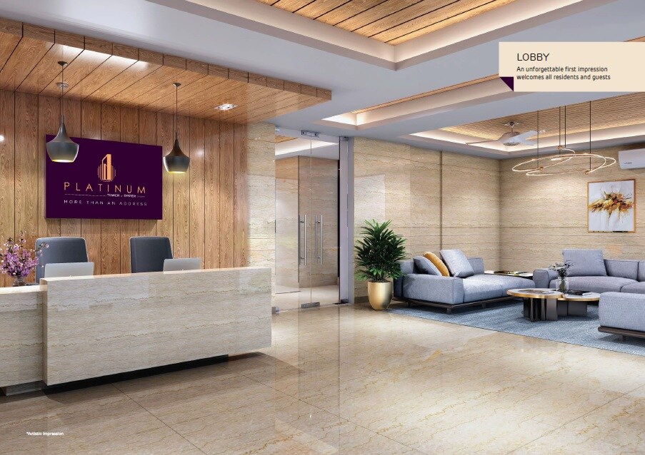 Adani Oyster Platinum Tower Lift Lobby Image