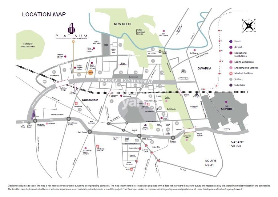 Adani Oyster Platinum Tower Location Image