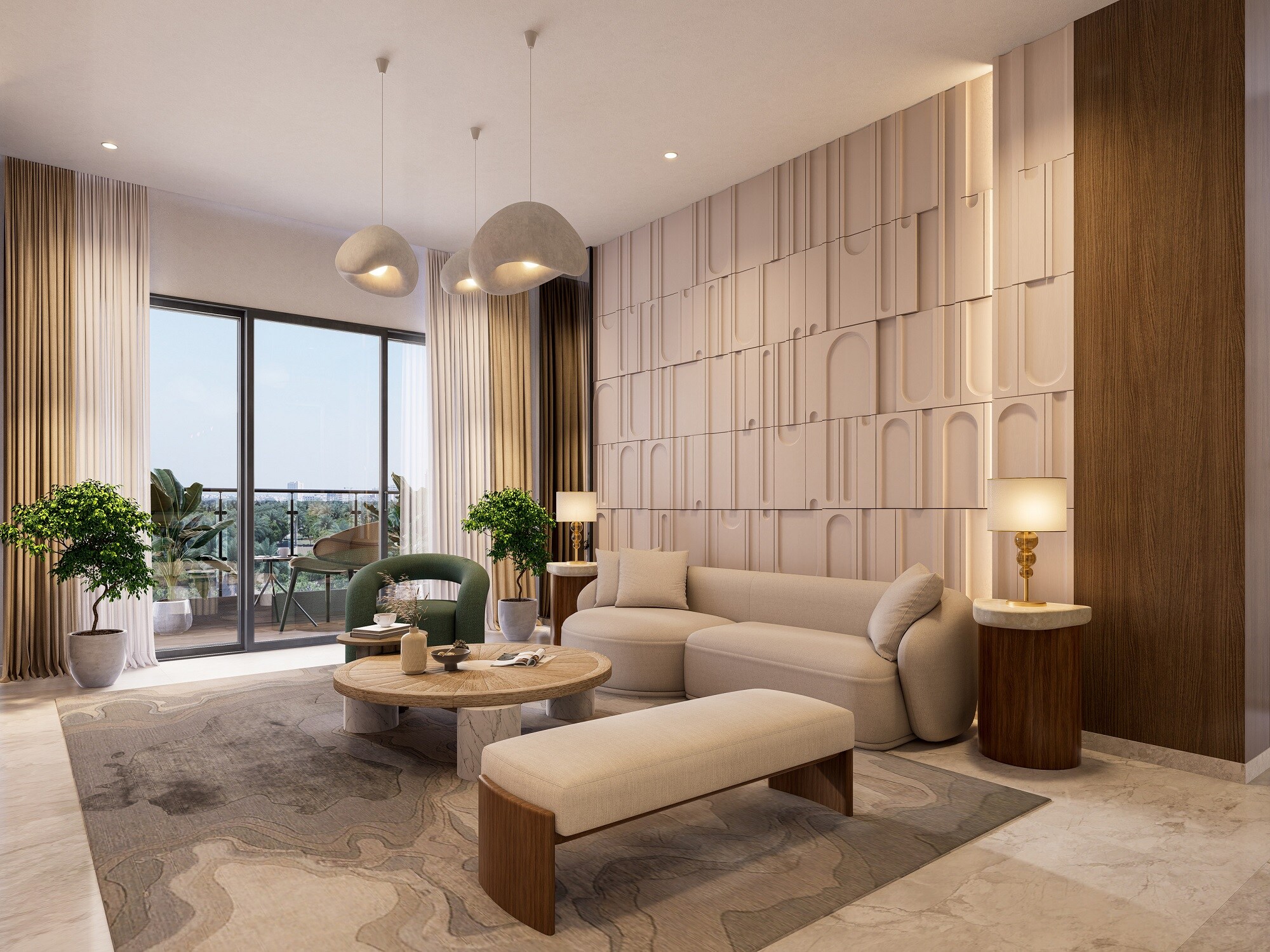 Adani Samsara Ivana Apartment Interiors 1