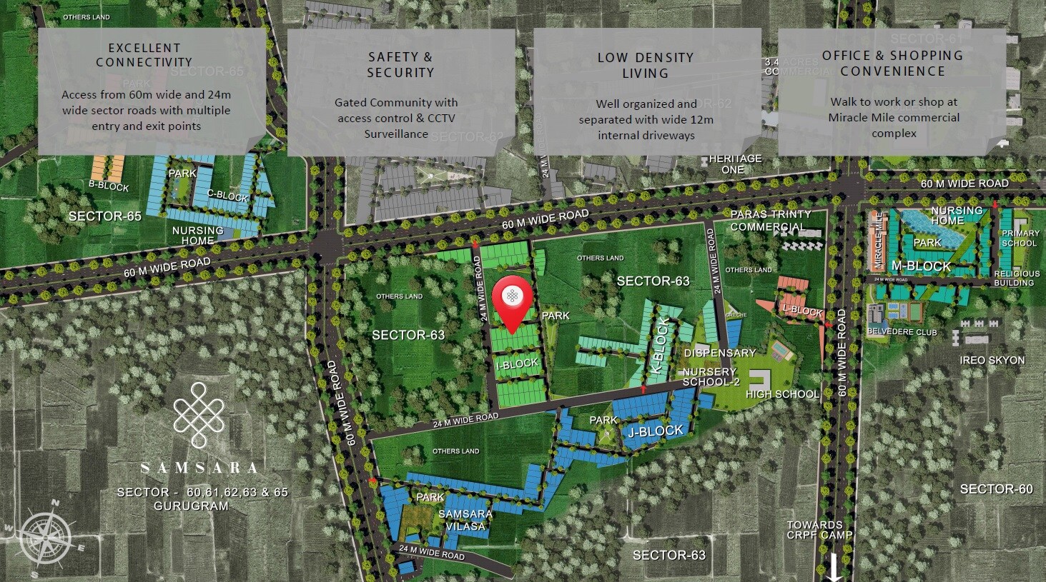 Adani Samsara Ivana Master Plan 1