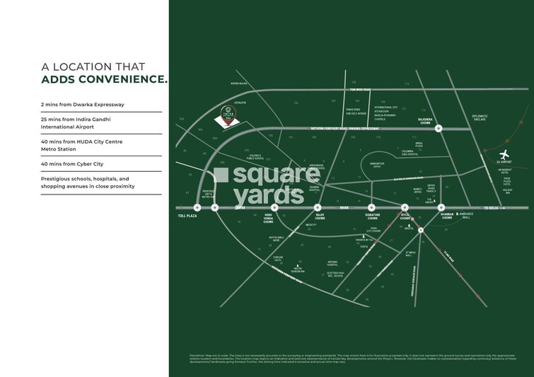 Adani Tatva Estates Location Image