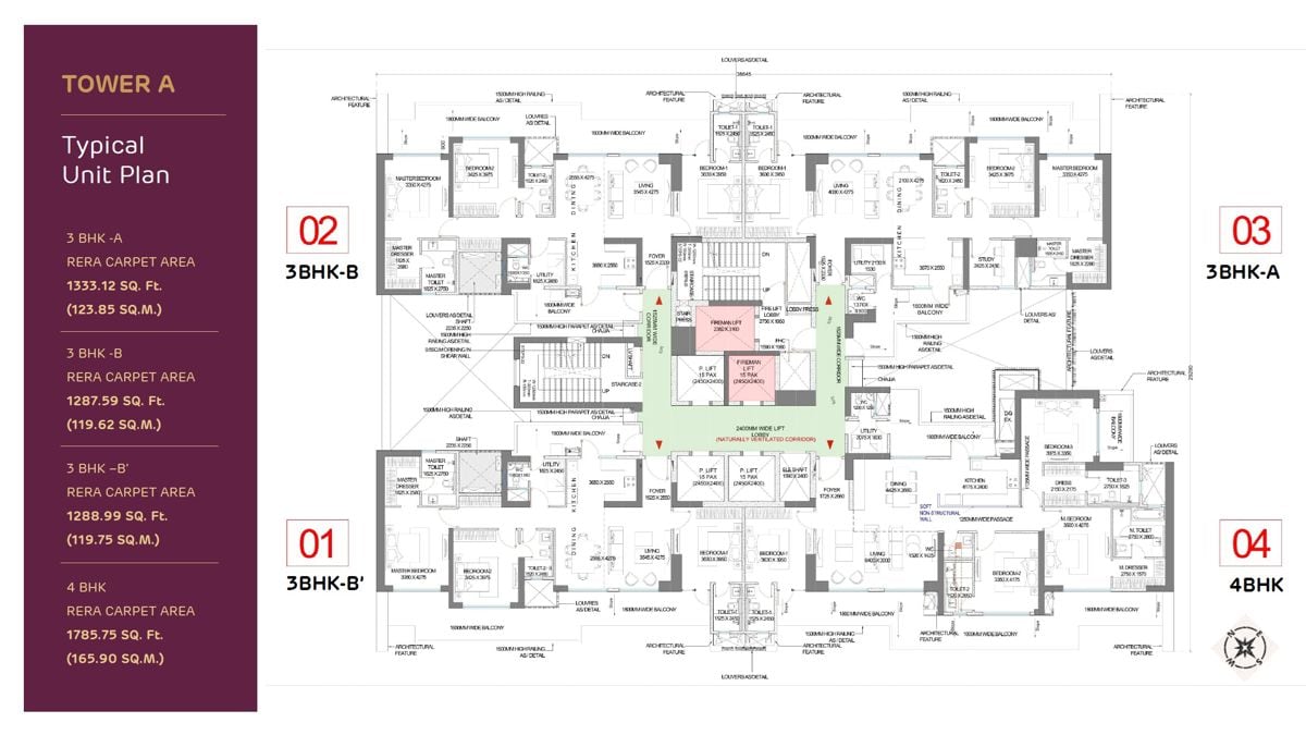 Adani The Marq Floor Plans 1