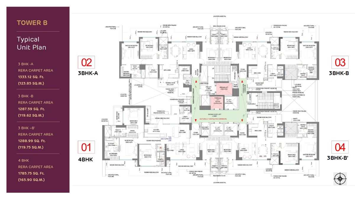 Adani The Marq Floor Plans 2
