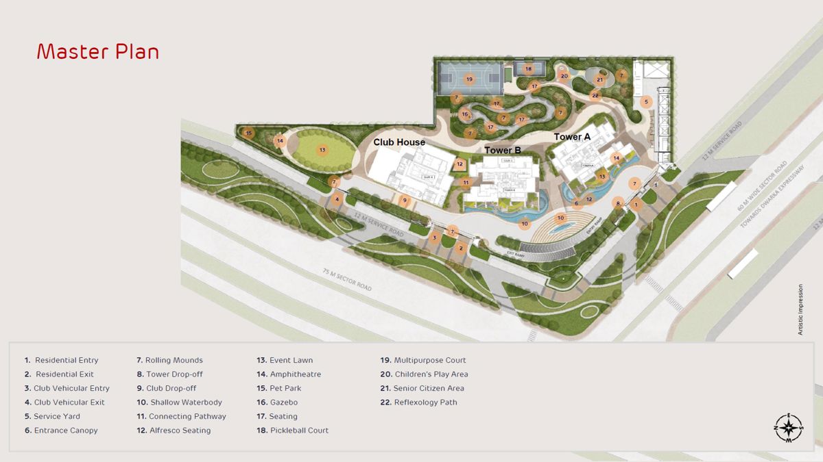 Adani The Marq Master Plan Image