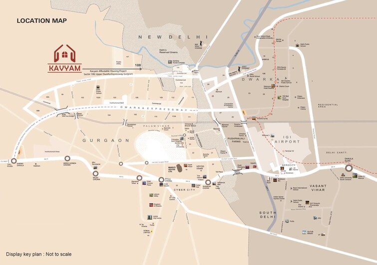 Agrante Kavyam Homes Location Image