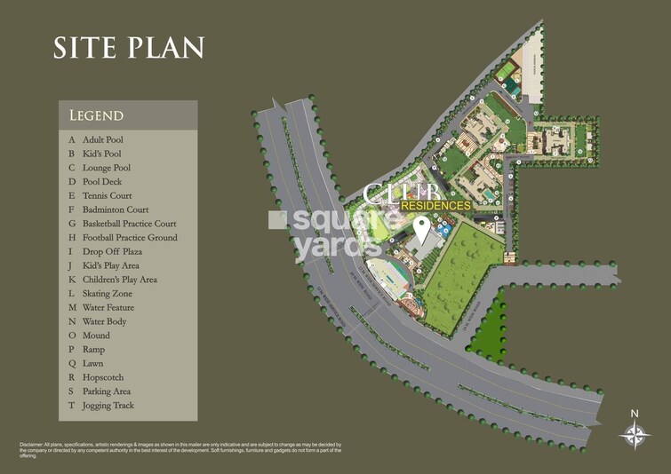 AIPL Club Residences Master Plan Image