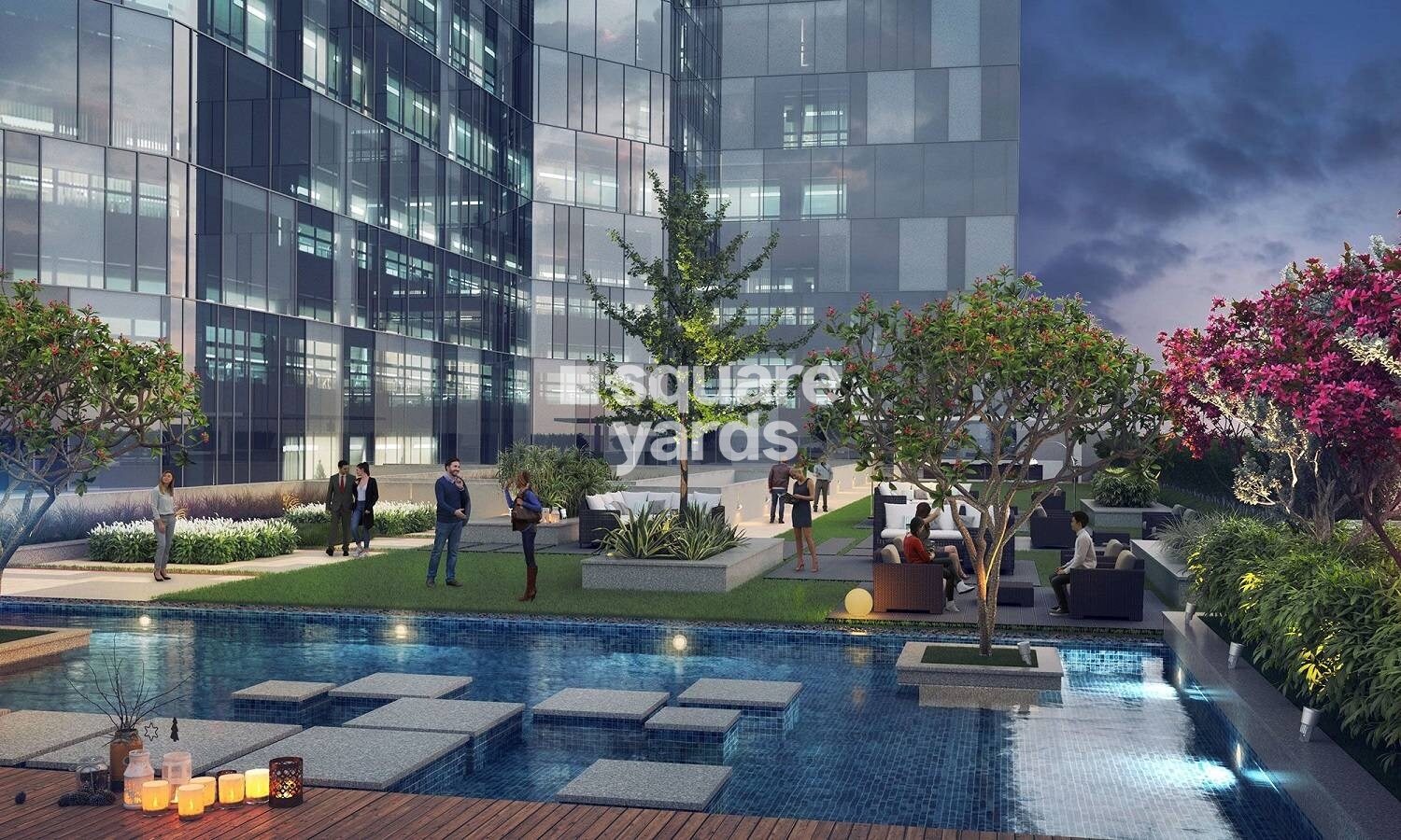 AIPL Joy Central Tower View