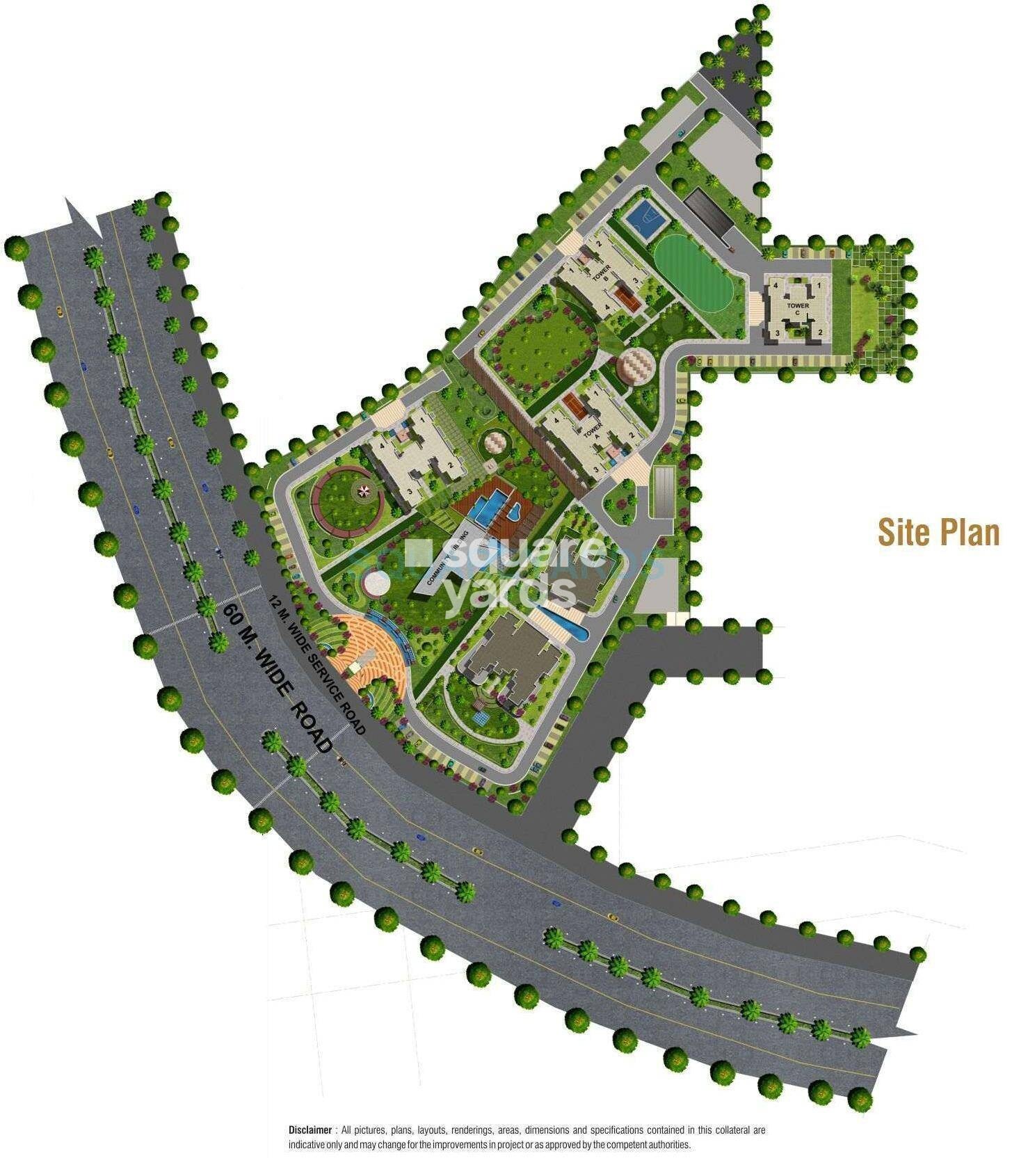 AIPL The Peaceful Homes Master Plan Image
