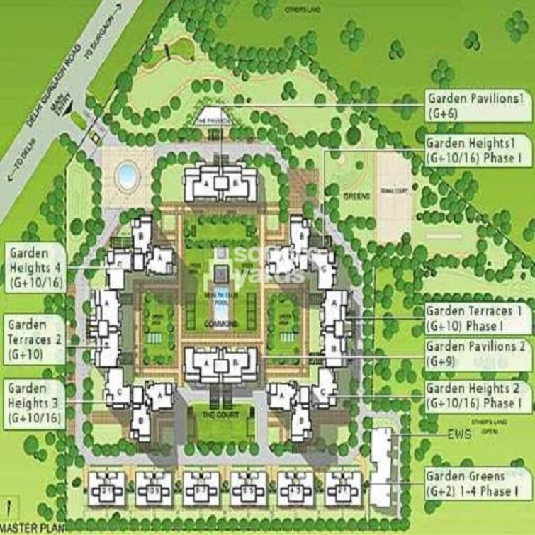 Alphacorp Gurgaon One 22 Master Plan Image