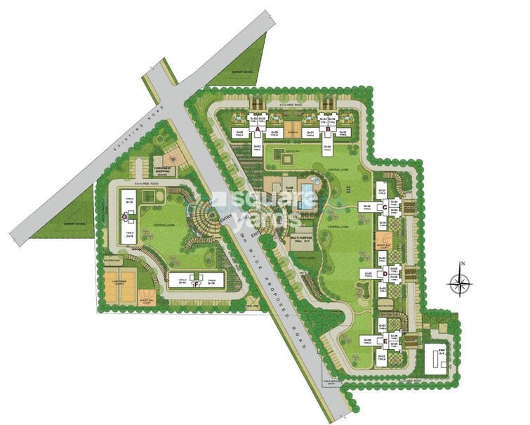 Alphacorp Gurgaon One 84 Master Plan Image