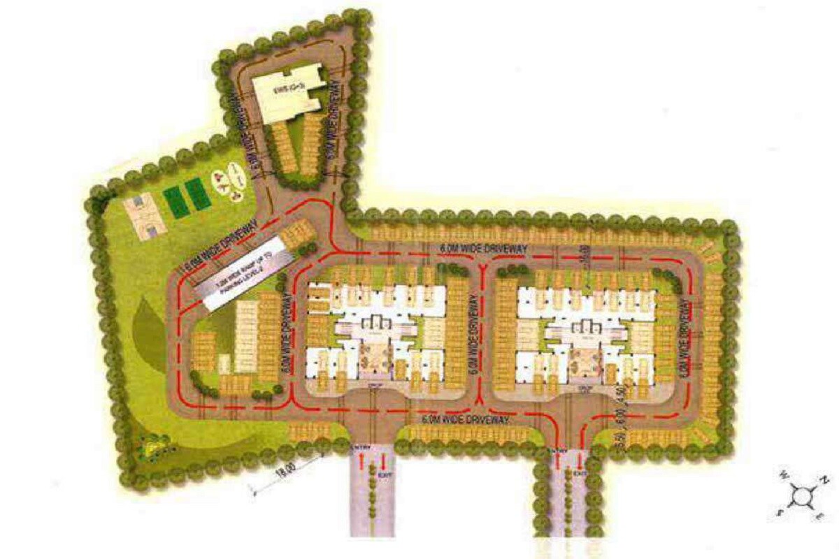 Ameya Sapphire Residences Master Plan Image