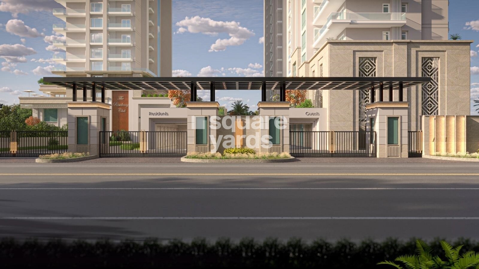 Anant Raj The Estate Residences Entrance View