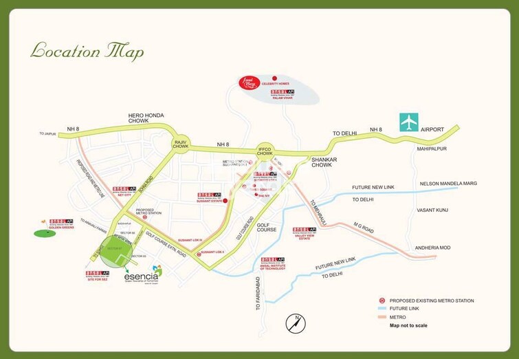 Ansal API Esencia Location Image