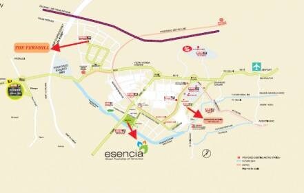 Ansal API Esencia Wood Winds Location Image