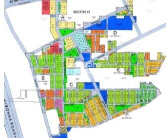 Ansal API Esencia Wood Winds Master Plan 1