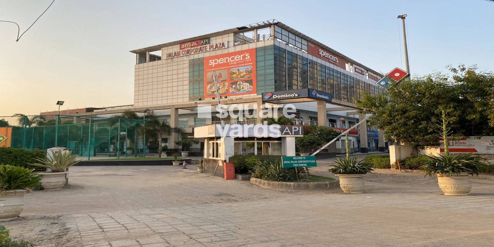 Ansal API Palam Corporate Plaza Entrance View