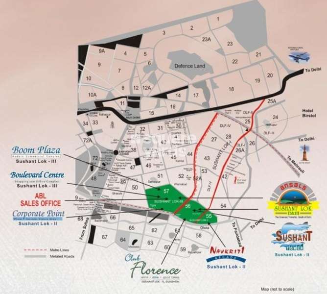 ansal florence residency new project location image1 2580