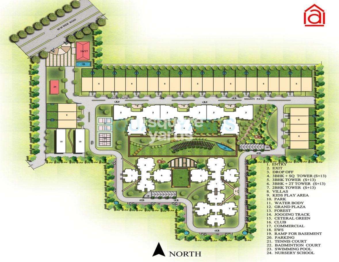ansal heights gurgaon master plan image6