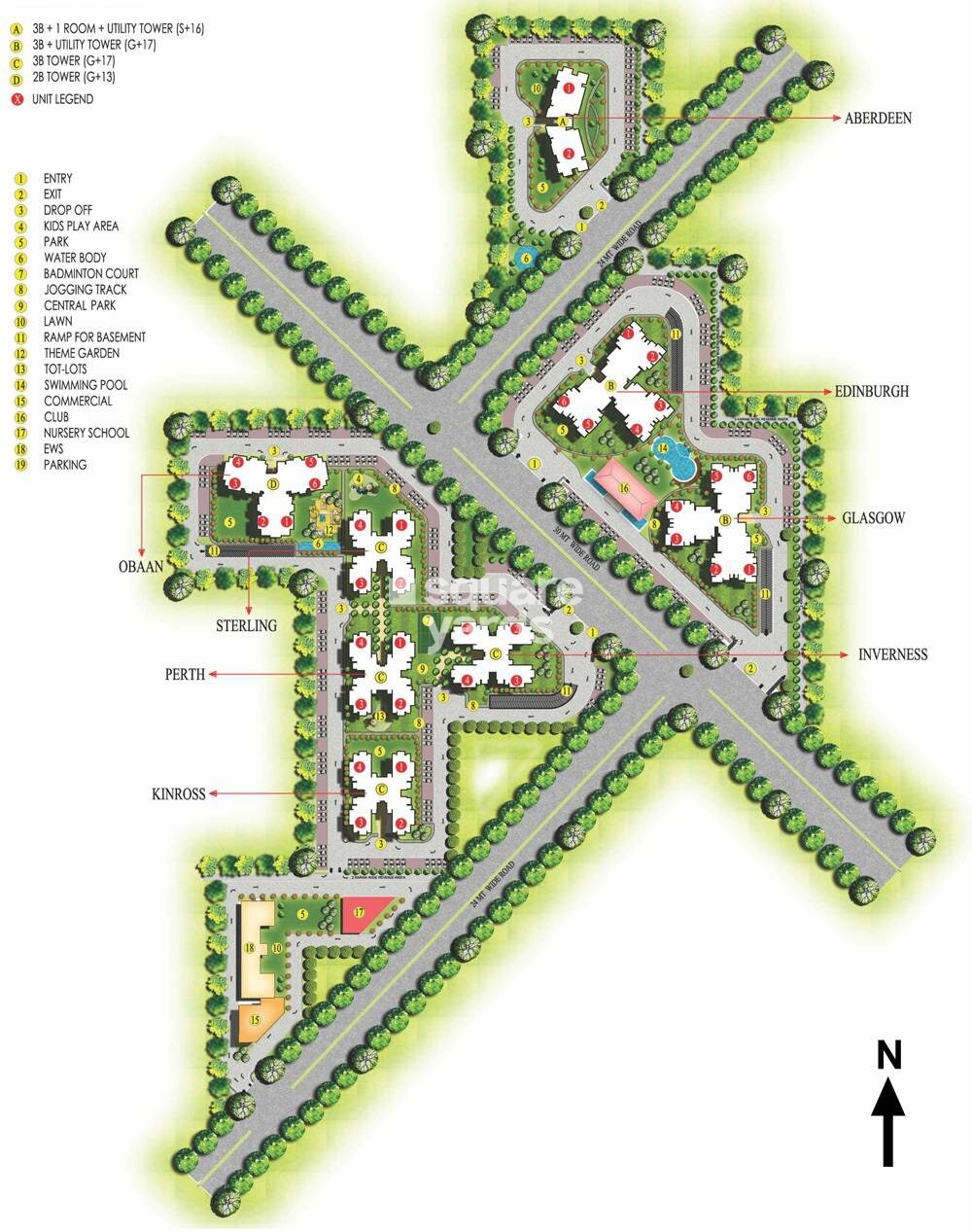 Ansal Highland Park Master Plan 1