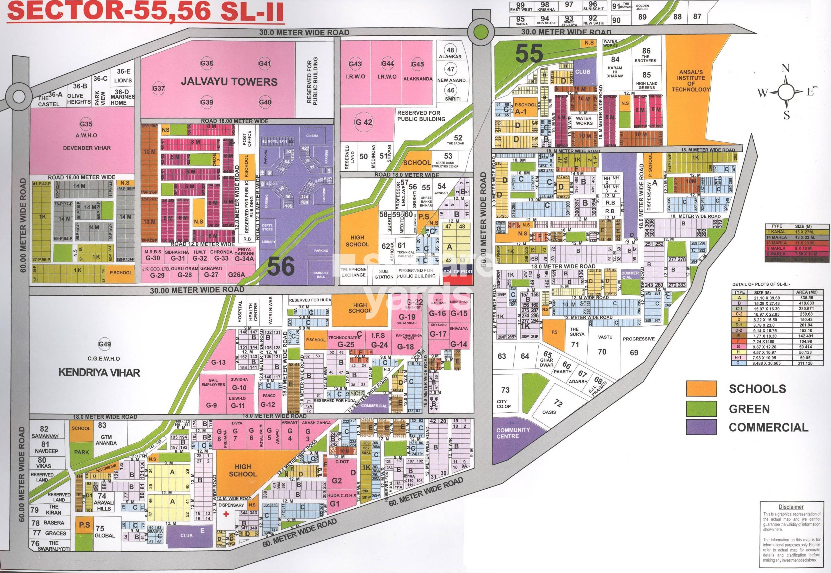 Ansal Sushant Floors Master Plan Image