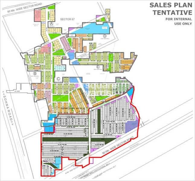 Ansal Versalia Avante Master Plan 1