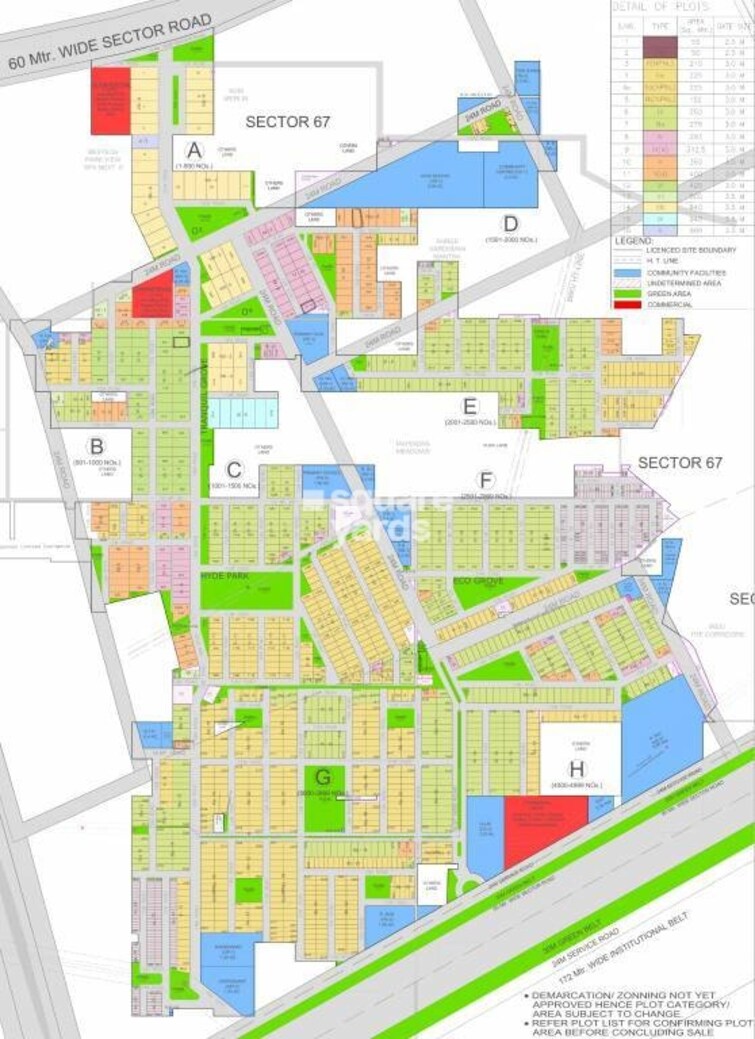 Ansal Versalia Phase A2 Master Plan Image