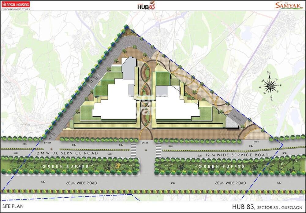 Ansals Hub83 Master Plan 1