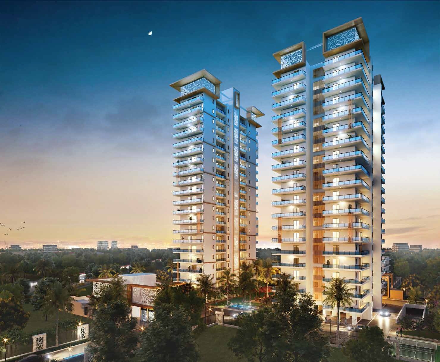 Antriksh Central Avenue Apartment Exteriors 1