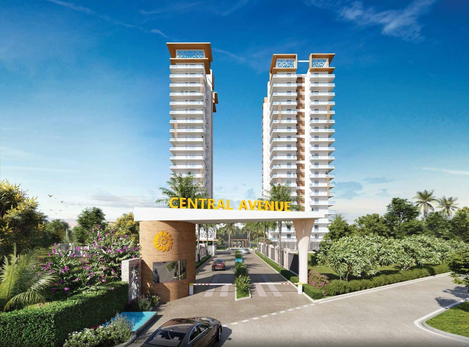 Antriksh Central Avenue Apartment Exteriors 2