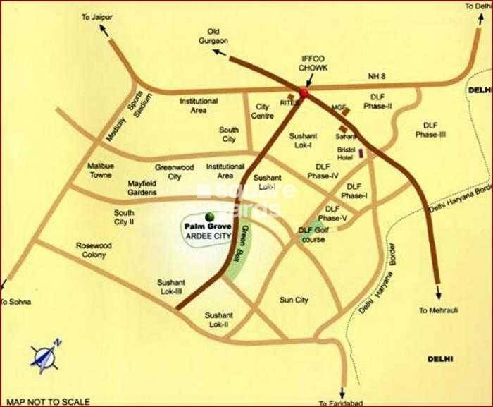 Ardee City Palm Grove Heights Location Image