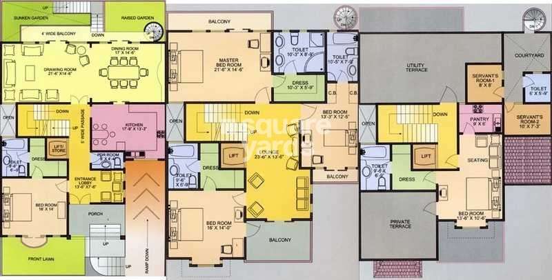 ardee palm grove villas project floor plans1 3048
