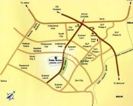 Ardee Palm Grove Villas Location Image
