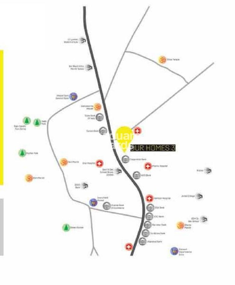 Arete India Our Homes 3 Location Image