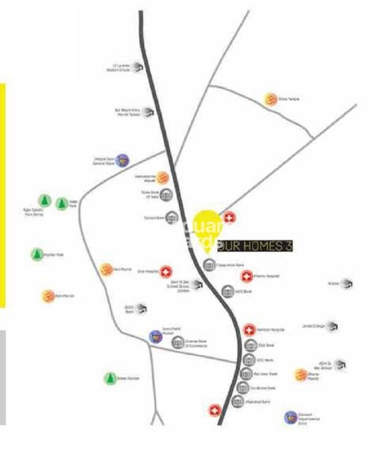 Arete India Our Homes 3 Location Image