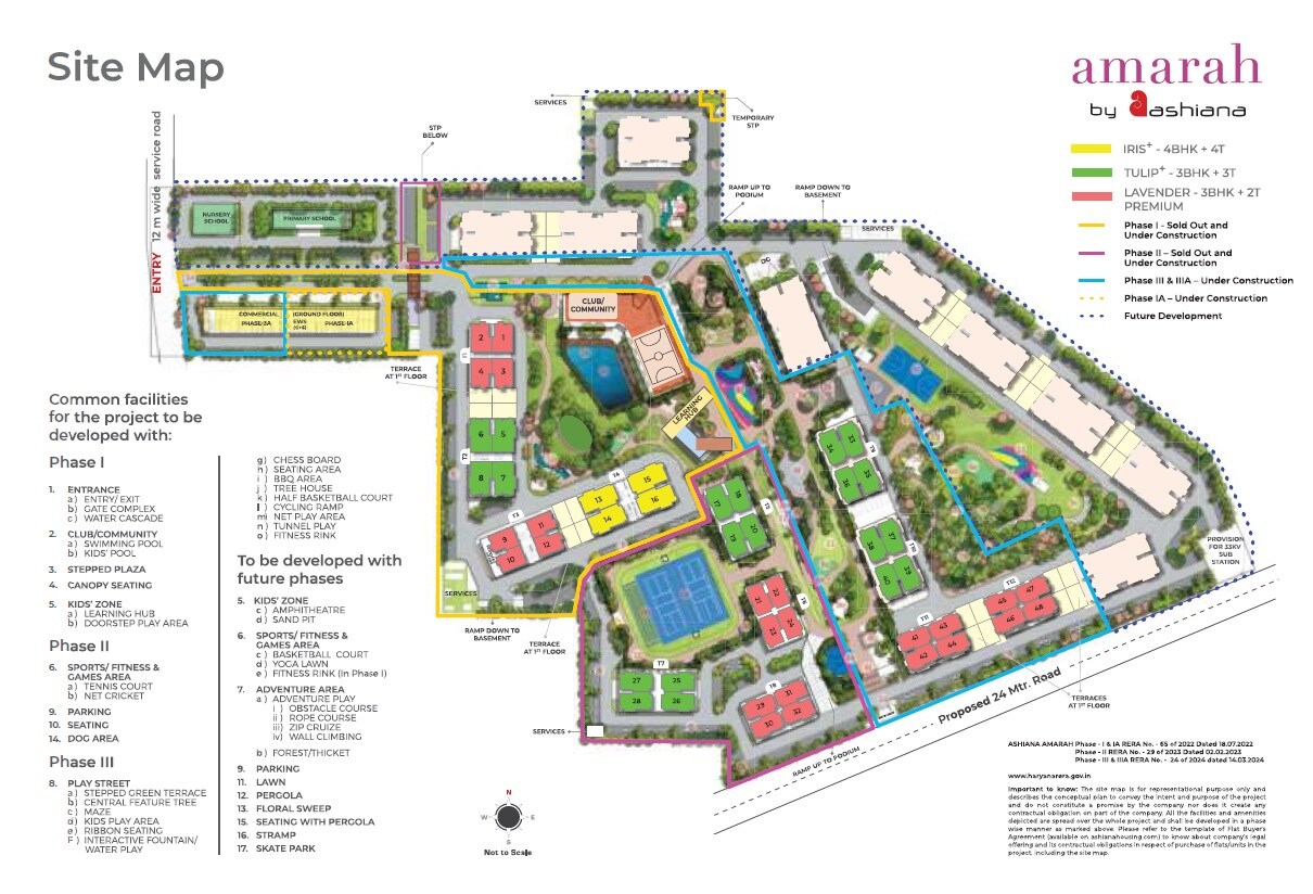 Ashiana Amarah Master Plan Image
