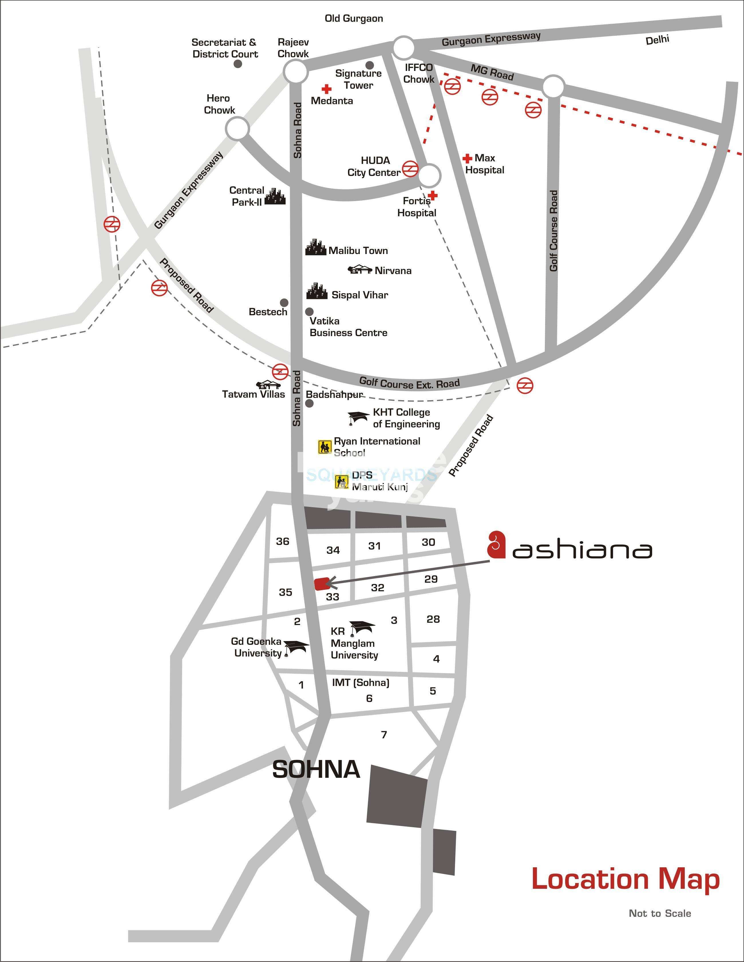 ashiana housing anmol location image2