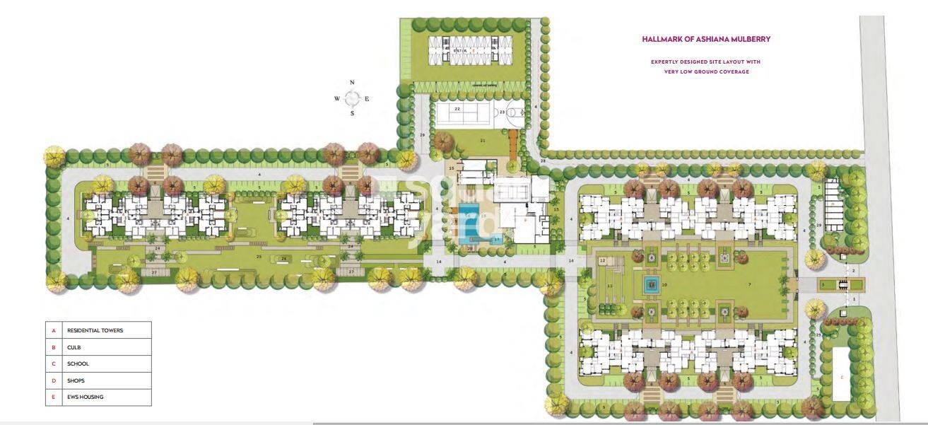 Ashiana Mulberry Master Plan Image