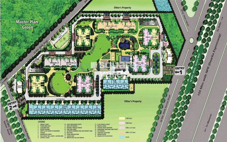 Assotech Blith Master Plan Image